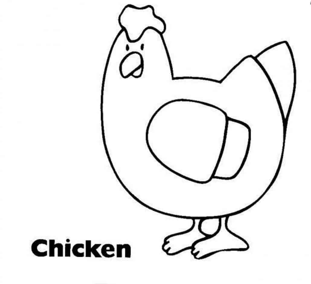 50 Top Chicken Cooking Coloring Pages Pictures