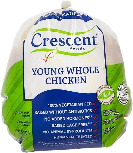 Whole Crescent Foods Halal Chicken