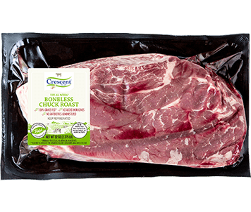 Crescent Foods Premium Halal Hand-Cut™ Boneless Chuck Roast