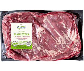 Crescent Foods Premium Halal Hand-Cut™ Flank Steak